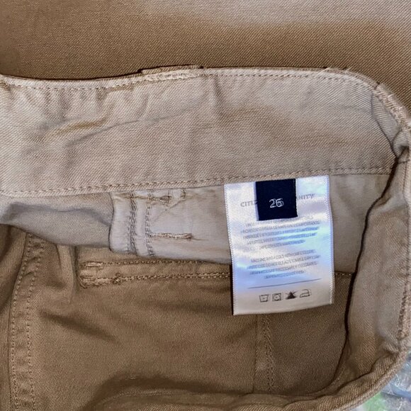 Citizens of Humanity Womens Paloma Utility Trouser Pants Khaki Classic Sz 26 NWT - Picture 9 of 11